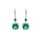 The Emerald Grace Dangles