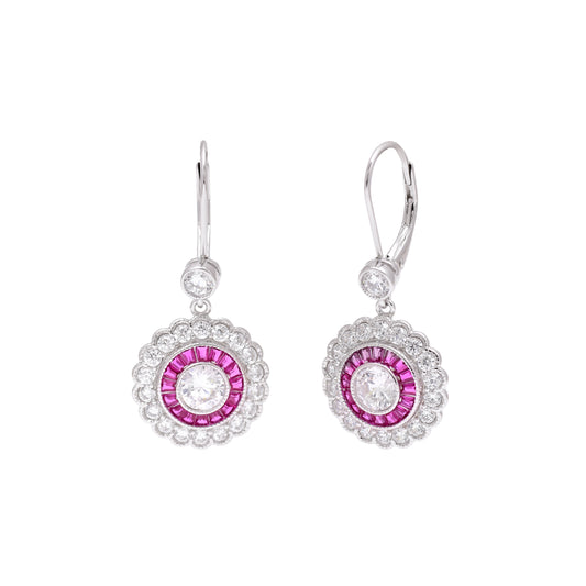 The Rose Cluster Earrings