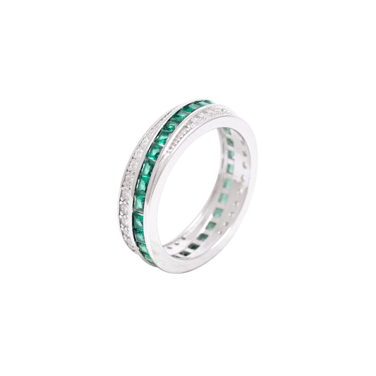 Aurora Halo Ring