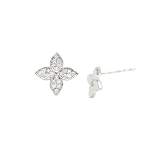 Rosé Blossom Earrings