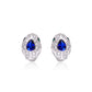 Serpentine Spark Sterling Silver Earrings