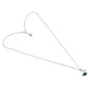 Green Ginkgo Leaf Pendant Necklace 925 Sterling Silver