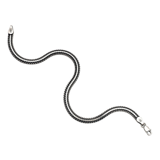 Silver Snake Chain Bracelet