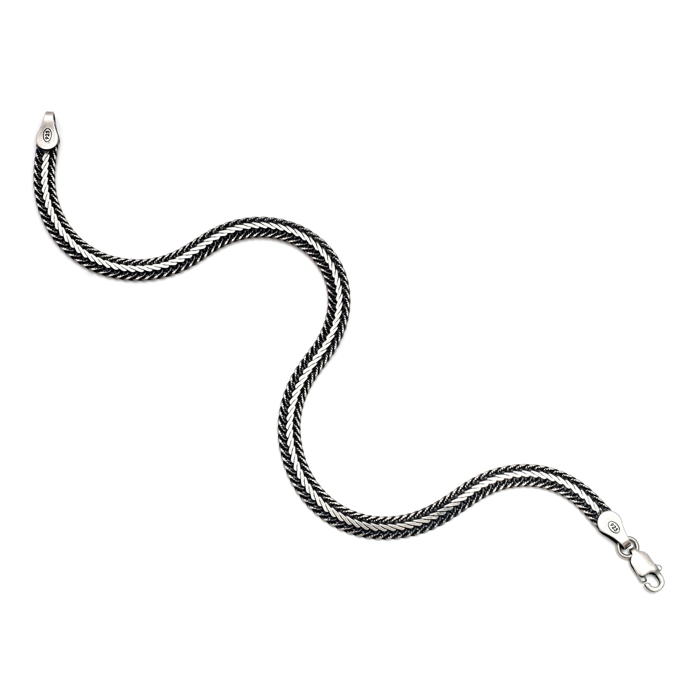 Silver Snake Chain Bracelet