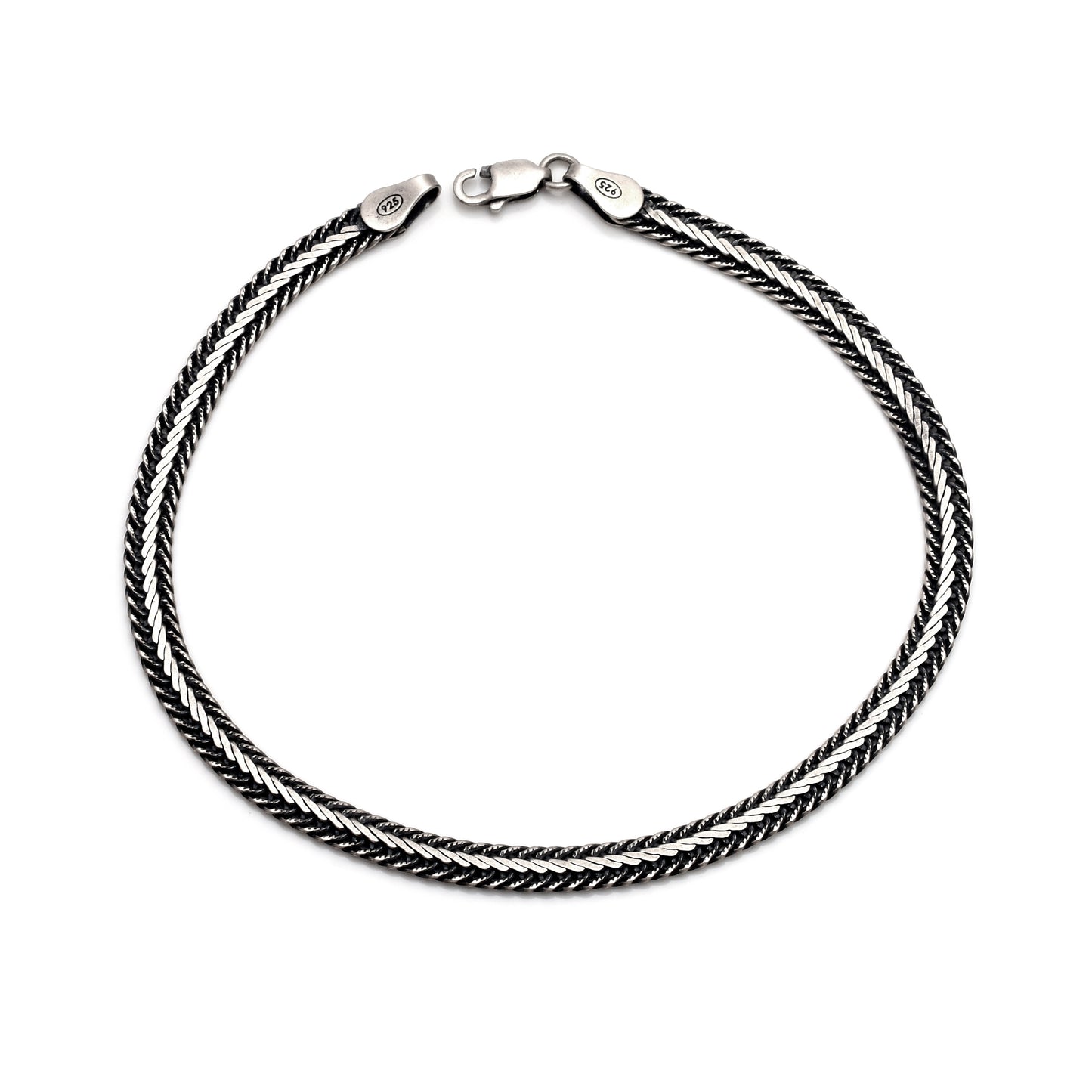 Silver Snake Chain Bracelet